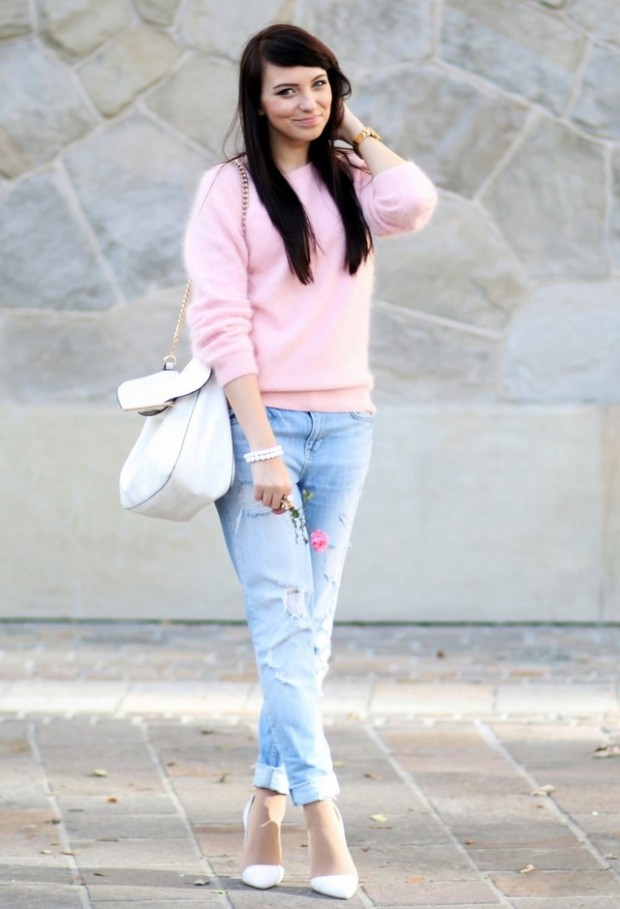 Boyfriend Jeans for Stylish Cozy Look (7)