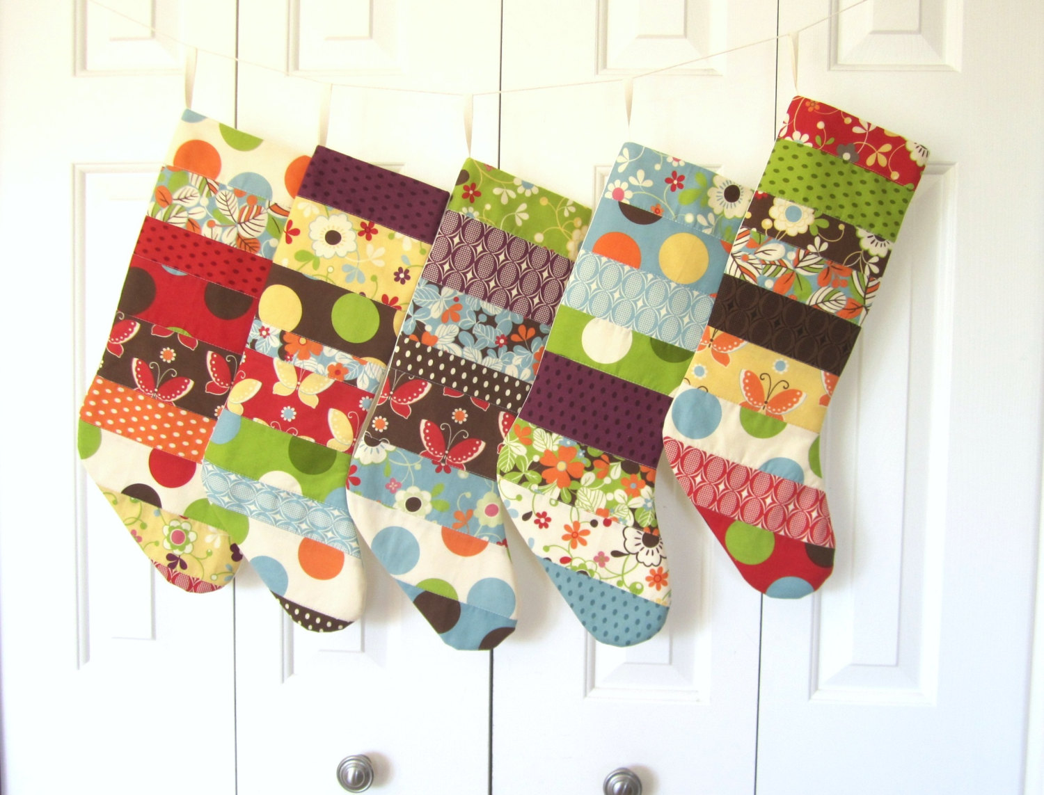 Burlap Christmas Stocking 2021