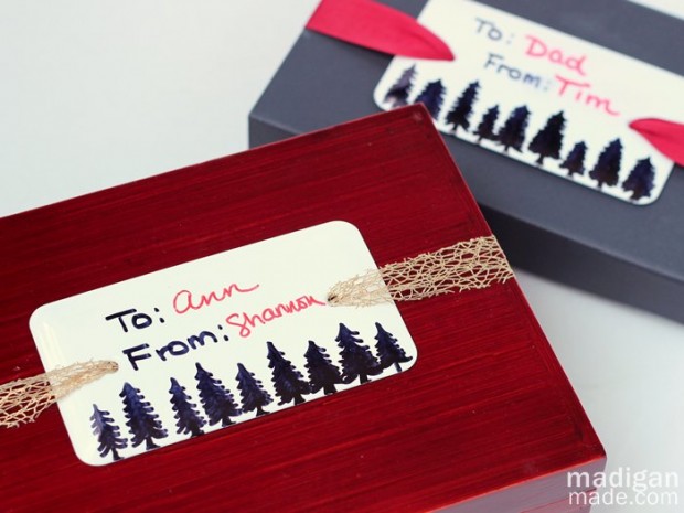 15 Cute and Creative DIY Christmas Gift Tag Ideas (2)