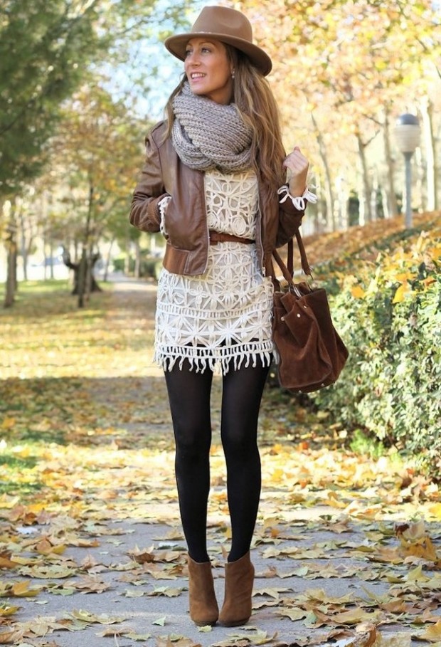 cute winter dresses with boots