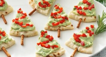 16 Tasty Appetizer Recipes Decorated in Christmas Colors