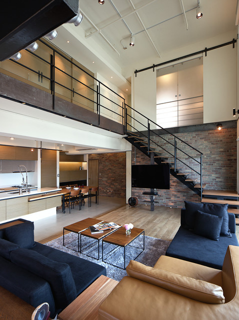 16 Urban Interior Design Ideas in Industrial Style (8)