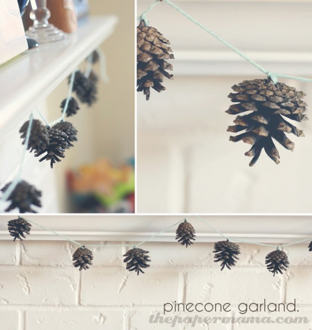 17 Amazing Ideas for DIY Christmas Garland (13)