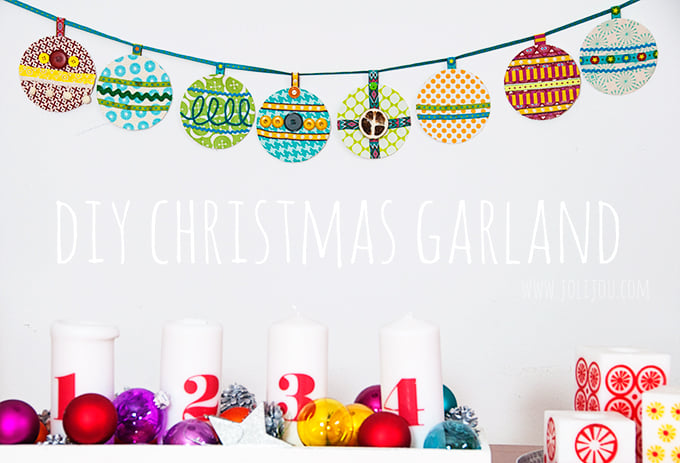 17 Amazing Ideas for DIY Christmas Garland - Diy Christmas garland, diy christmas decor, Diy Christmas