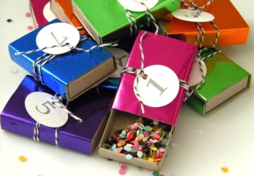 17 Cute DIY Confetti Party Crafts - party decorations, New Year’s Eve Party, diy party decorations, diy party crafts, diy confetti, confetti crafts