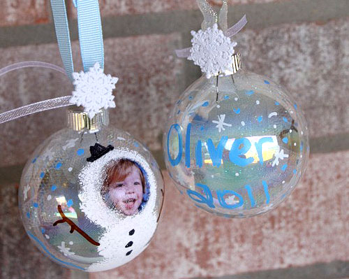 18 Awesome DIY Christmas Photo Ornaments (18)