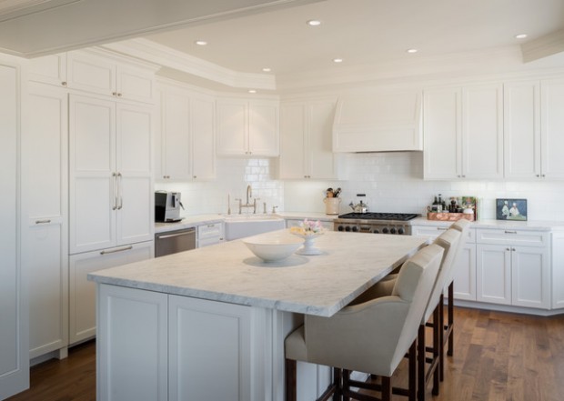 18 Elegant White Kitchen Design Ideas (14)