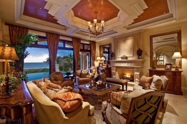 18 Gorgeous Living Room Design Ideas in Mediterranean Style (1)