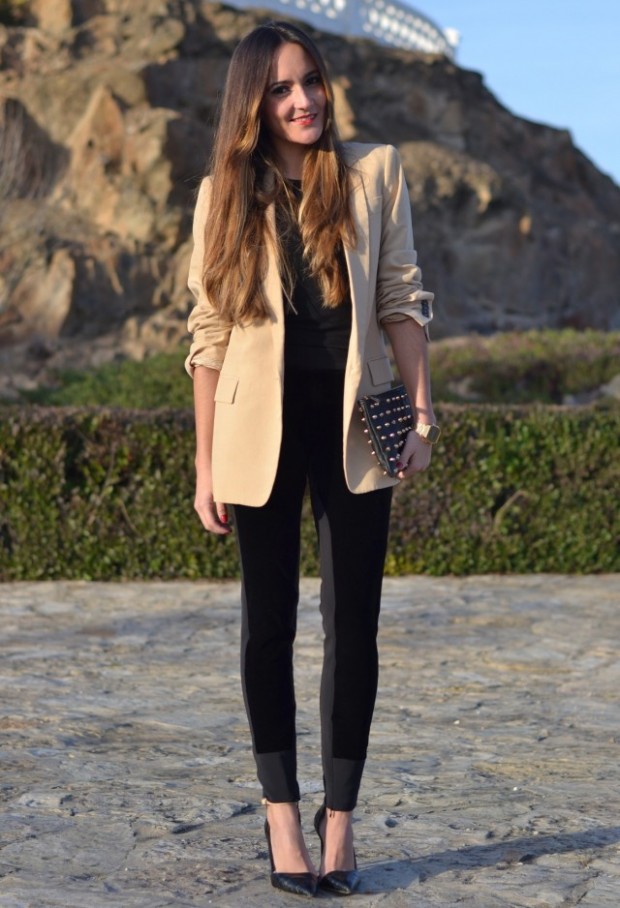 20 Amazing Office Chic Outfit Combinations (16)