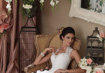 20 Lace Wedding Dresses for Romantic Brides - weddings, Wedding Dresses, romantic wedding, Lace wedding dress, Lace