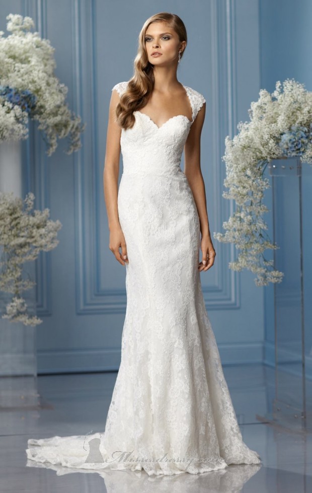 20 Lace Wedding Dresses for Romantic Brides (13)