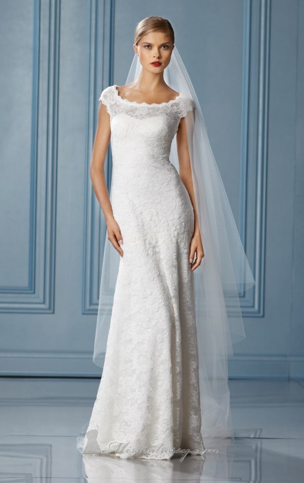20 Lace Wedding Dresses for Romantic Brides (14)