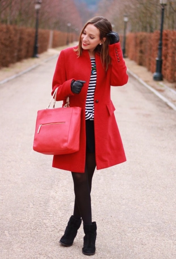 20 Popular Street Style Combinations for Winter (1)