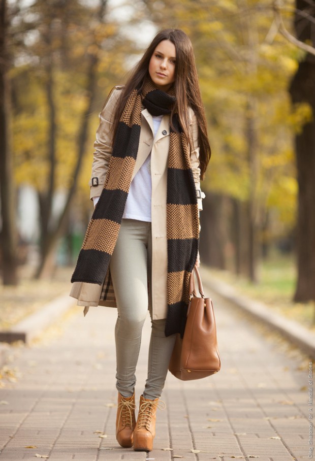 20 Popular Street Style Combinations for Winter (12)