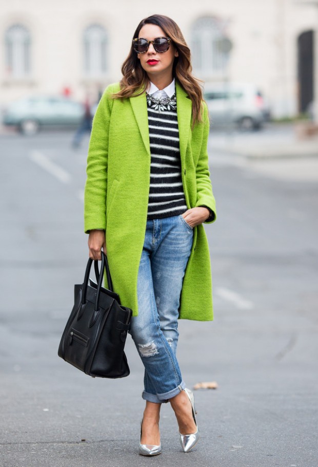 20 Popular Street Style Combinations for Winter (13)