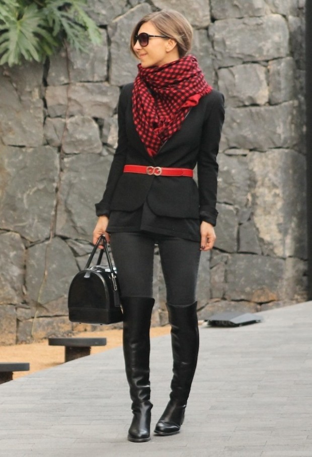 20 Popular Street Style Combinations for Winter (16)