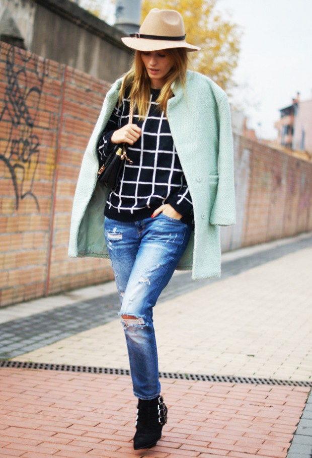 20 Popular Street Style Combinations for Winter (19)