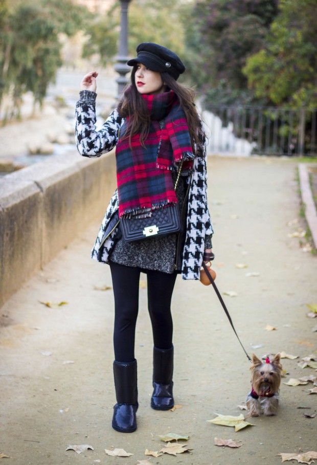 20 Popular Street Style Combinations for Winter (3)