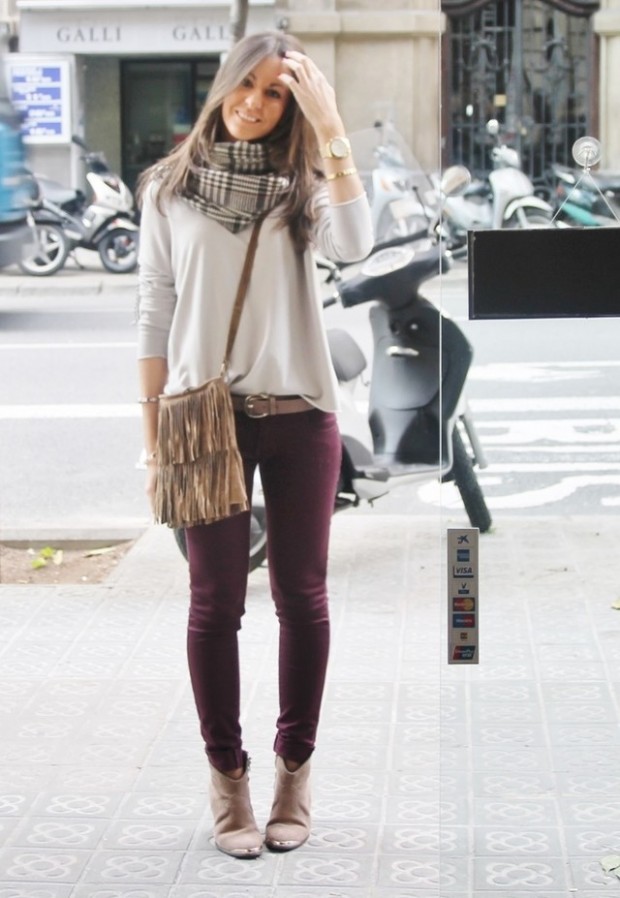 20 Popular Street Style Combinations for Winter (9)