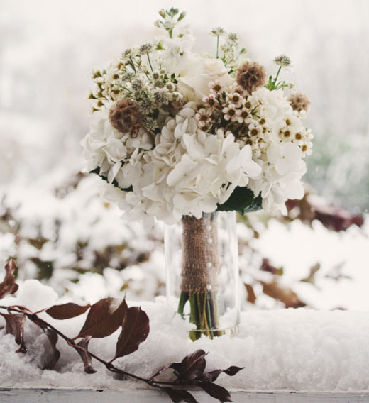 23 Gorgeous Winter Wedding Bouquets  (11)