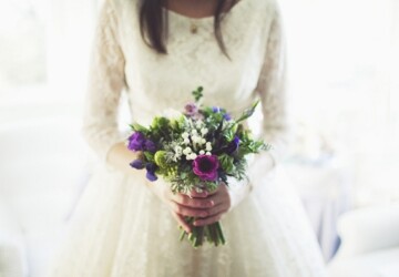 23 Gorgeous Winter Wedding Bouquets - winter wedding decoration, winter wedding, weddings, Wedding Bouquets