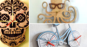 26 Extremely Creative Handmade Wall Clocks