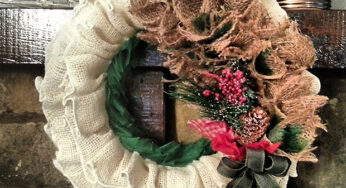 28 Fascinating Handmade Christmas Wreath Designs