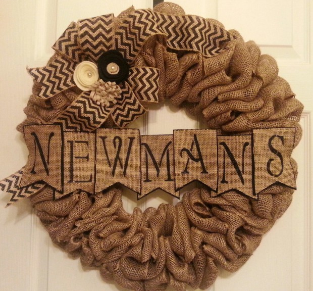 28 Fascinating Handmade Christmas Wreath Designs (4)