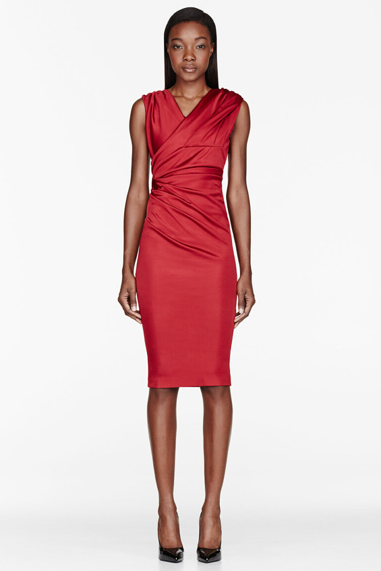 red gown for valentine