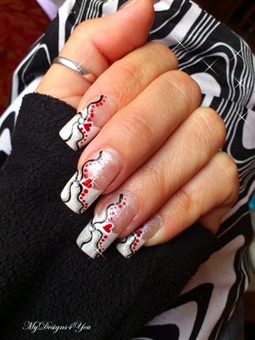 17 Adorable Nail Art Ideas for Valentine’s Day (10)