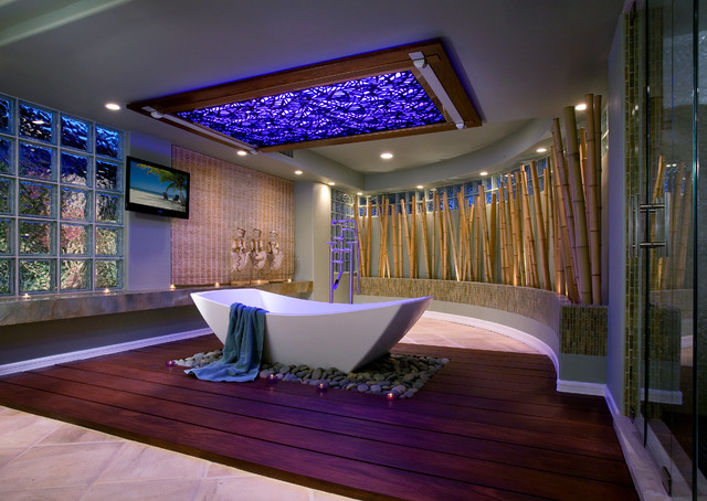 18 Spectacular Home Spa Designs for Perfect Relaxation  - Relaxing, home spa, bathroom ideas, bathroom