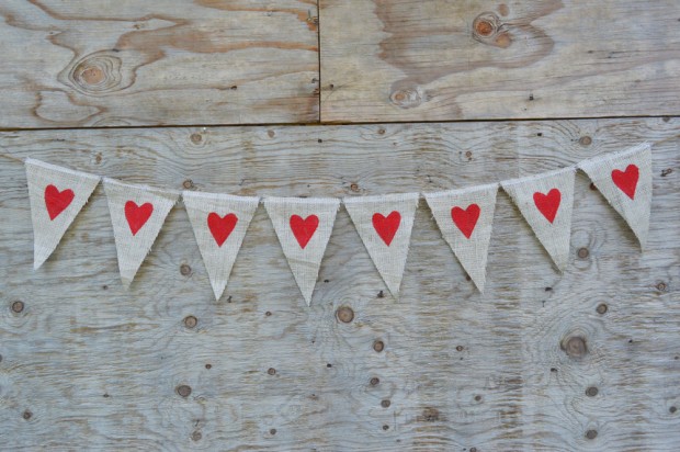 18 Wonderful Handmade Valentine's Day Banners (1)