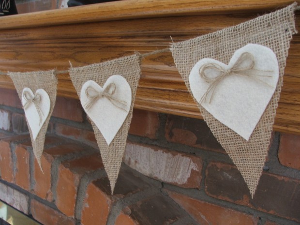 18 Wonderful Handmade Valentine's Day Banners (14)