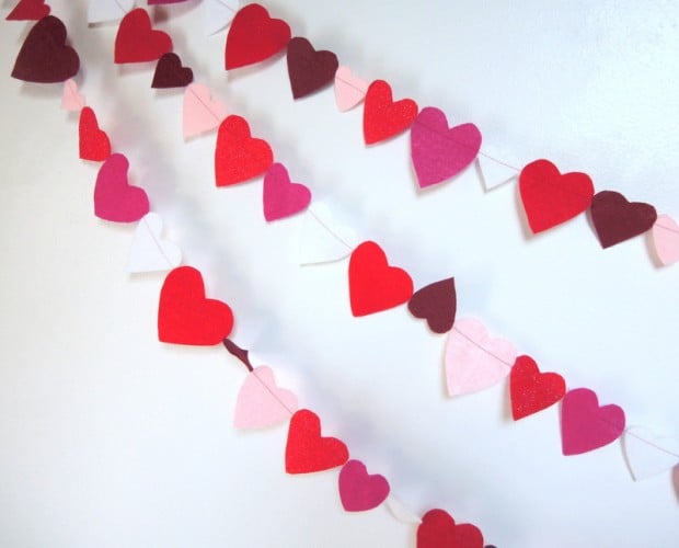 18 Wonderful Handmade Valentine's Day Banners (16)