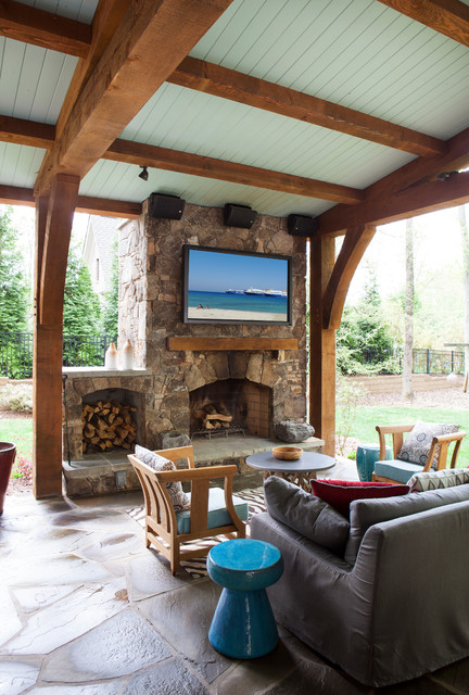 19 Brilliant Outdoor Living Room Design Ideas   (17)