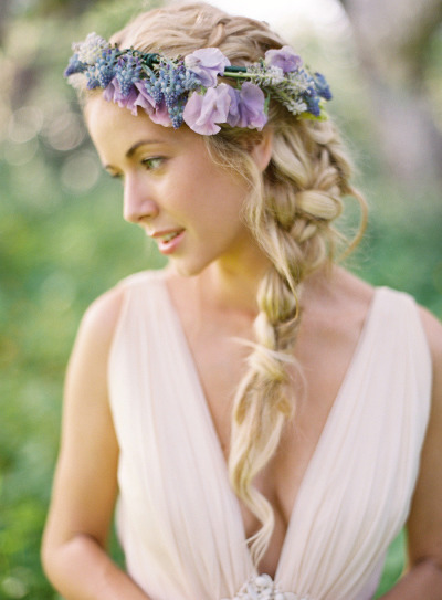 19 Elegant Bridal Hairstyle Ideas for Romantic Bride Look (1)