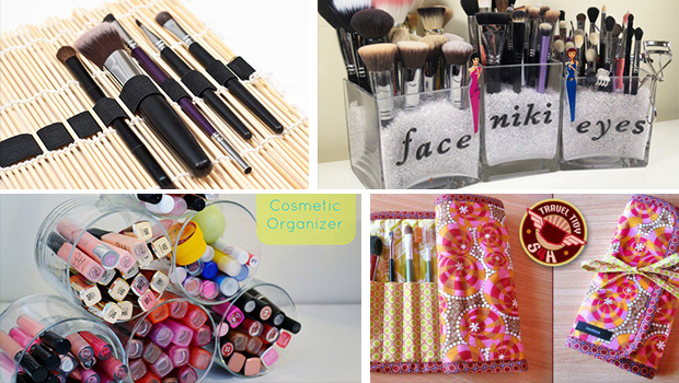 17 Great DIY Makeup Organization and Storage Ideas - makeup organization, diy storage, diy organization projects, diy makeup storage