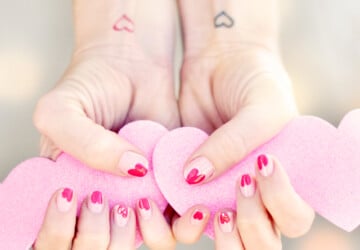 20 Amazing Valentine’s Day Nail Art Ideas - Valentine's day nail art, Valentine's day, nail art ideas