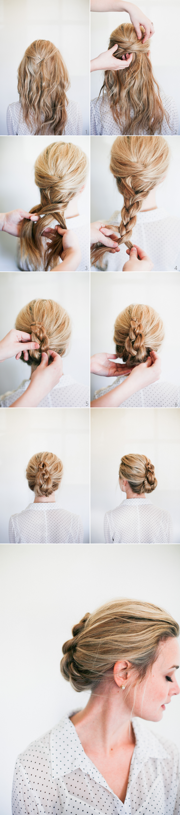 20 Cute and Easy Hairstyle Ideas and Tutorials (5)