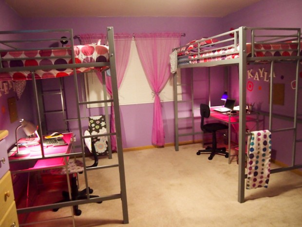20 Great Loft Bed Design Ideas for Small Kids Bedrooms (14)
