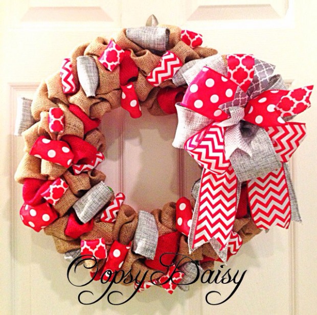 20 Heart Melting Handmade Valentine's Wreaths (20)