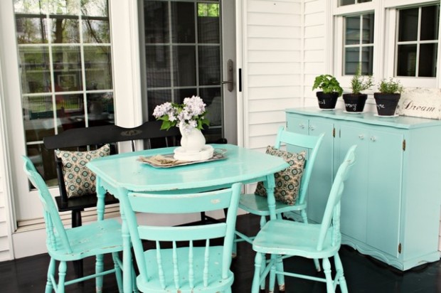 20 Outdoor Breakfast Nook Ideas for Bright and Beautiful Morning (14)