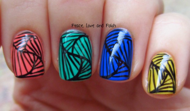 24 Amazing Colorful Nail Art Ideas (4)