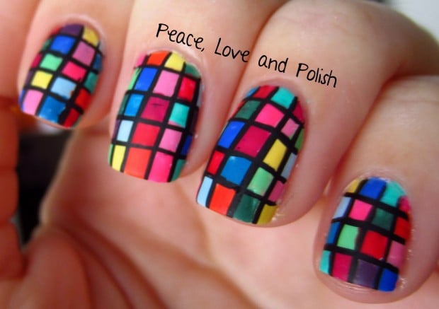 24 Amazing Colorful Nail Art Ideas (5)