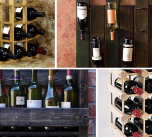 24 Creative and Classy Wine Rack Designs - wood, wine, White, wall, valentine, tabletop, red, rack, mounted, metal, love, heart, glass, bottle, Black