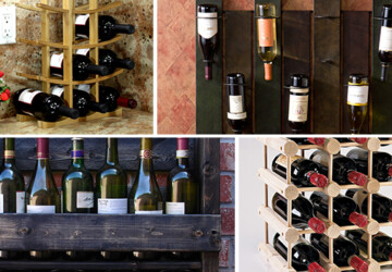 24 Creative and Classy Wine Rack Designs - wood, wine, White, wall, valentine, tabletop, red, rack, mounted, metal, love, heart, glass, bottle, Black