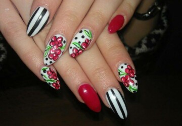 25 Beautiful Nail Design Ideas for You  - nail design, nail art ideas, Nail Art