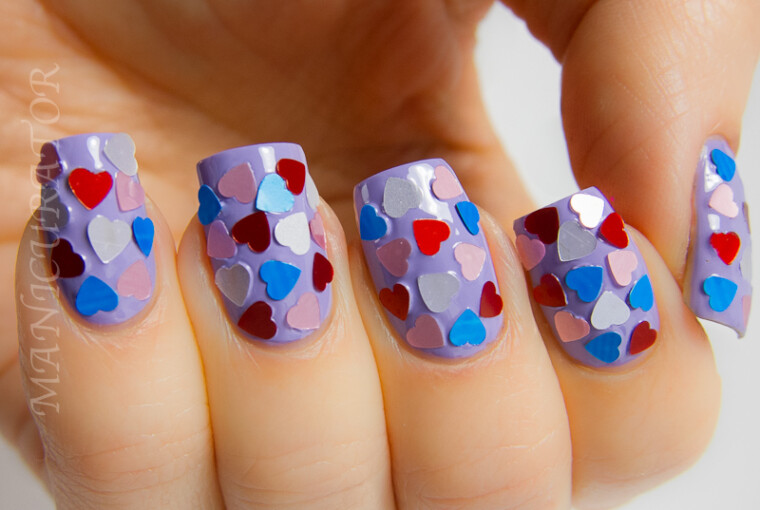 25 Lovely Valentine’s Day Inspired Nail Art Ideas - Valentine's day nail art, Valentine's day, Nails art, nails