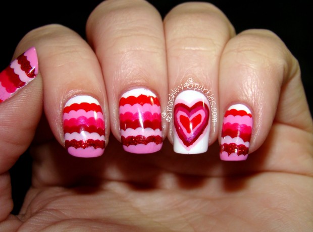 25 Lovely Valentine’s Day Inspired Nail Art Ideas (21)