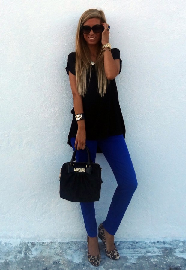 Colored Jeans for Spring 21 Stylish Outfit Ideas (14)